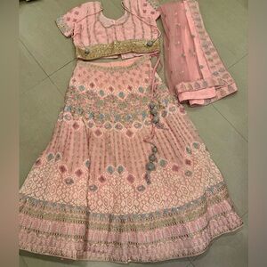 Heavy Pink Lehenga Set